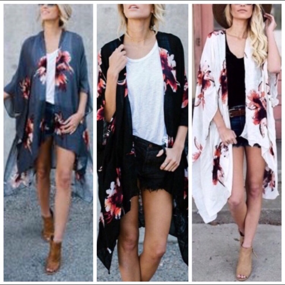 Bohemian chic style kimono!